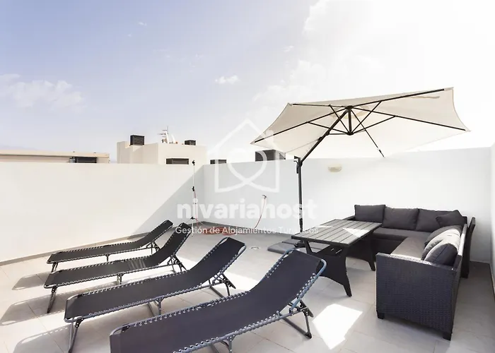 The Penthouse La Tejita, By Nivariahost 아파트 La Tejita